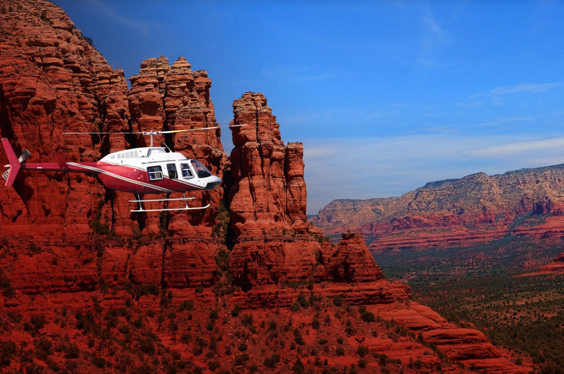 helicopter tours sedona az